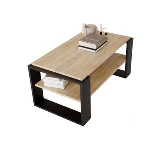 CraftPAK KONZOLOVÝ STOLÍK z drevotriesky, obdĺžnikový, stabilný, dub Sonoma 42/54/96 cm vyobraziť