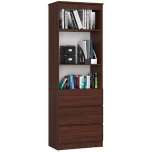 RAUMHIRSCH FURNITURE STOJACIA POLICA Tmavohnedá 180/60/35 vyobraziť