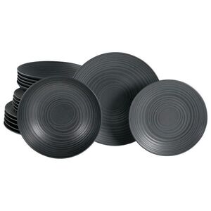 Creatable JEDÁLENSKÝ SERVIS Lava Stone black 18-dielne vyobraziť