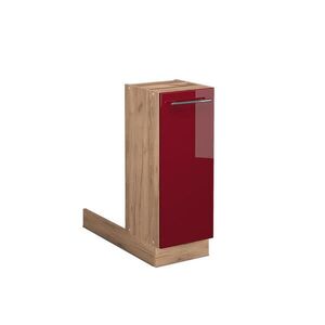 Vicco KUCHYNSKÝ OSTROVČEK Fame-Line Bordeaux vysoký lesk 30 cm bez pracovnej dosky vyobraziť