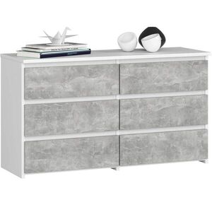 RAUMHIRSCH FURNITURE KOMODA Biela, betón 57/100/35 vyobraziť