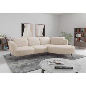 Sit & More ROHOVÁ SEDAČKA, textil, krémová vyobraziť