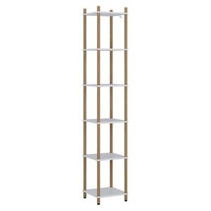 Vicco ROHOVÁ POLICA Bivio Biela/borová 30 x 163.5 cm 6 políc vyobraziť