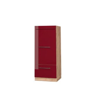 Vicco VYSOKÁ SKRIŇA Fame-Line, Bordeaux vysoký lesk/Dub Goldkraft, 60 cm vyobraziť