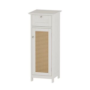 Vicco MIDI SKRINKA Rosario biely 32 x 87 cm s dvierkami a zásuvkou vyobraziť
