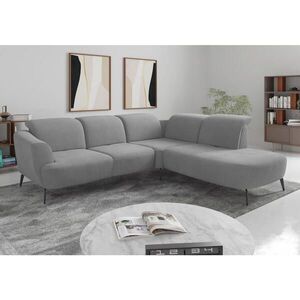 Sit & More ROHOVÁ SEDAČKA, textil, sivá vyobraziť