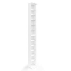 Vicco POLIČKA NA CD biely 21 x 183.6 cm Veľká sada 2 ks vyobraziť