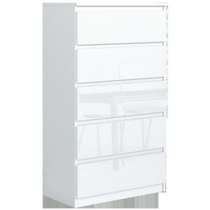 RAUMHIRSCH FURNITURE KOMODA Biela, lesklá 70/125/39 vyobraziť