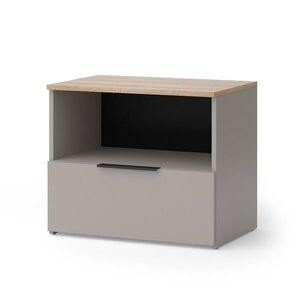 Vicco KOMODA Wido Greige 60 x 50 cm s klapkou vyobraziť