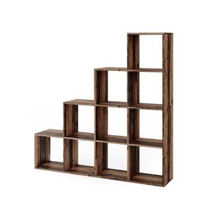 Vicco SCHODISKOVÁ POLICA Starožitné drevo 142.5 x 140 cm vyobraziť