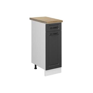 Vicco KUCHYNSKÁ SPODNÁ SKRINKA R-Line Antracitový vidiecky dom 30 cm , AP Oak vyobraziť