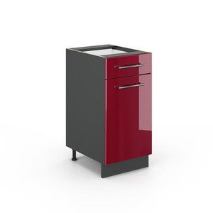 Vicco KUCHYNSKÁ SPODNÁ SKRINKA Fame-Line Bordeaux vysoký lesk 40 cm bez pracovnej dosky vyobraziť