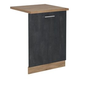 Vicco PREDNÝ PANEL UMÝVAČKY RIADU R-Line Čierny betón 60 cm , AP Oak vyobraziť