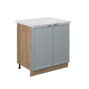 Vicco SPODNÁ SKRINKA POD DREZ Fame-Line Svetlo modrošedá 80 cm , AP Marble vyobraziť