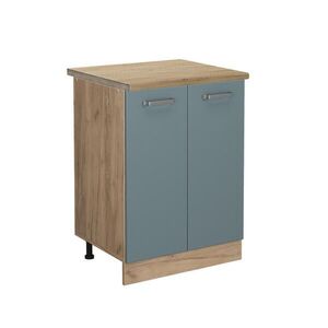 Vicco KUCHYNSKÁ SPODNÁ SKRINKA R-Line Modrošedá 60 cm , AP Oak vyobraziť
