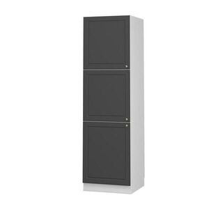 Vicco VYSOKÁ SKRIŇA Fame-Line, Antracitovo-zlatý vidiecky dom/biely, 60 cm vyobraziť