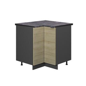 Vicco ROHOVÁ SPODNÁ SKRINKA Fame-Line Dubový panel 80.5 cm , AP Antracit vyobraziť