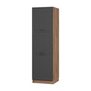 Vicco VYSOKÁ SKRIŇA Fame-Line, Tmavo-sivá/Dub Goldkraft, 60 cm vyobraziť