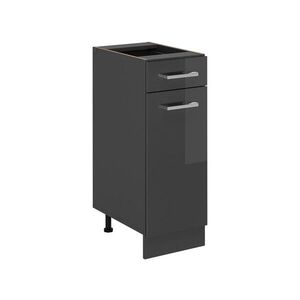 Vicco KUCHYNSKÁ SPODNÁ SKRINKA R-Line Antracit vysoký lesk 30 cm bez pracovnej dosky vyobraziť