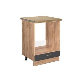 Vicco SKRINKA NA PRESTAVBU SPORÁKA Fame-Line Antracitové zlato 60 cm , AP Oak vyobraziť