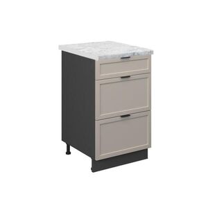 Vicco KUCHYNSKÁ SPODNÁ SKRINKA Fame-Line, GreyBeige/antracitová, 50 cm, AP Marble vyobraziť