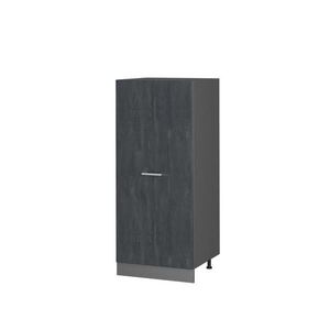 Vicco VYSOKÁ SKRIŇA R-Line Čierny betón 60 cm vyobraziť