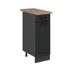 Vicco KUCHYNSKÁ SPODNÁ SKRINKA R-Line Antracitový vidiecky dom 30 cm , AP Oak vyobraziť