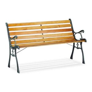 Relaxdays LAVICA Hnedá Čierna 2-miestna liatina vyobraziť