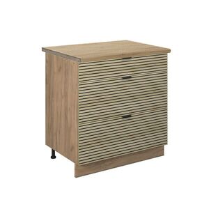 Vicco KUCHYNSKÁ SPODNÁ SKRINKA Fame-Line Dubový panel 80 cm s 3 zásuvkami, dub AP vyobraziť