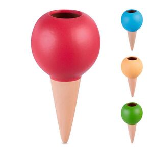Relaxdays ZAVLAŽOVAČ Farebný 4-ks-Set Terakota 18 cm vyobraziť