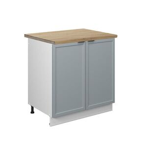Vicco SPODNÁ SKRINKA POD DREZ Fame-Line Svetlo modrošedá 80 cm , AP Oak vyobraziť