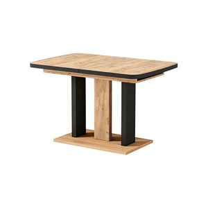 Vicco JEDÁLENSKÝ STÔL Fenaro, čierna/dub, 120-160 x 80 cm 2 diely vyobraziť