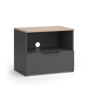 Vicco SPODNÁ DOSKA Wido Anthracite/Sonoma 60 x 50 cm so zásuvkou vyobraziť