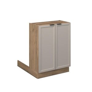 Vicco KUCHYNSKÝ OSTROV Fame-Line GreyBeige 60 cm bez pracovnej dosky vyobraziť