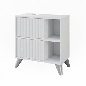 Vicco SKRINKA pod umývadlo Leano biely 60 x 62 cm s 2 zásuvkami vyobraziť