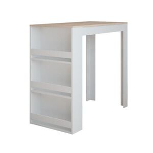 Vicco BAROVÝ STÔL Repose Biela/Sonoma 57 x 117 cm vyobraziť