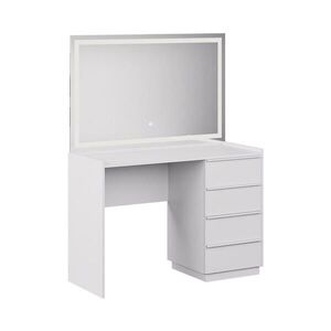Vicco TOALETNÝ STOLÍK Viktoria, biely, 110 cm so zrkadlom LED vyobraziť