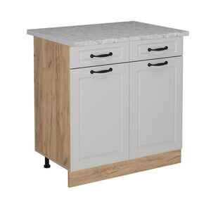 Vicco KUCHYNSKÁ SPODNÁ SKRINKA R-Line Biely vidiecky dom 80 cm AP mramor vyobraziť