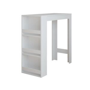Vicco BAROVÝ STÔL Repose biely 45 x 110 cm vyobraziť