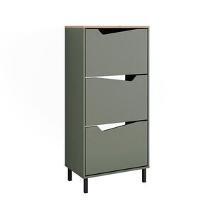 Vicco SKLÁPAČ TOPÁNOK Marelle Zelená/umelecká 60 x 129.5 cm s 3 priehradkami vyobraziť
