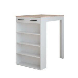 Vicco BAROVÝ STÔL Repose Biela/Sonoma 67 x 100 cm vyobraziť