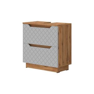 Vicco SPODNÁ SKRINKA POD UMÝVADLO Lotta Šedá 59.8 x 62.5 cm s 2 zásuvkami vyobraziť
