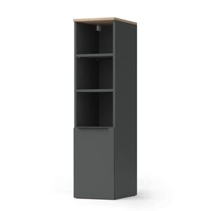 Vicco UNIVERZÁLNA SKRINKA Wido Anthracite/Sonoma 30.2 x 120 cm s dverami vyobraziť