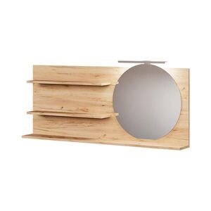 Vicco ZRKADLOVÁ POLICA Avena dub 120 x 50 cm s 3 otvorenými priehradkami vyobraziť