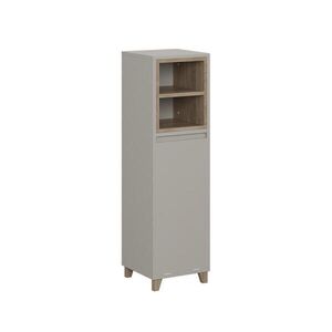 Vicco MIDI SKRINKA Elnor Greige 30 x 105.2 cm s výklopným košom na bielizeň vyobraziť