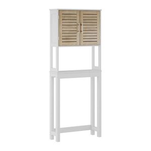 Vicco WC SKRINKA Looma Biela/dubová 70 x 180 cm s 2 uzavretými priehradkami vyobraziť