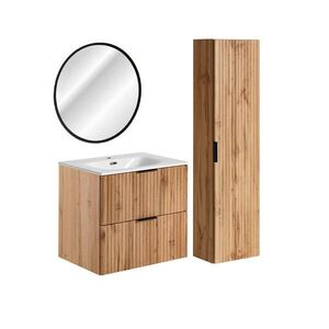 Petits-meubles KÚPEĽŇOVÝ NÁBYTOK 60.2cm Adriel 2-dielna súprava Dubové drevo vyobraziť