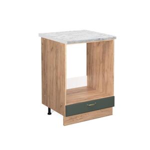 Vicco SKRINKA NA PRESTAVBU SPORÁKA Fame-Line Zelený a zlatý vidiecky dom 60 cm , AP Marble vyobraziť