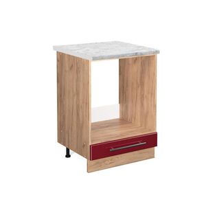 Vicco SKRINKA NA PRESTAVBU SPORÁKA Fame-Line Bordeaux vysoký lesk 60 cm , AP Marble vyobraziť