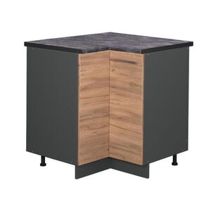 Vicco ROHOVÁ SPODNÁ SKRINKA Fame-Line Dub Goldkraft 80.5 cm , AP Antracit vyobraziť